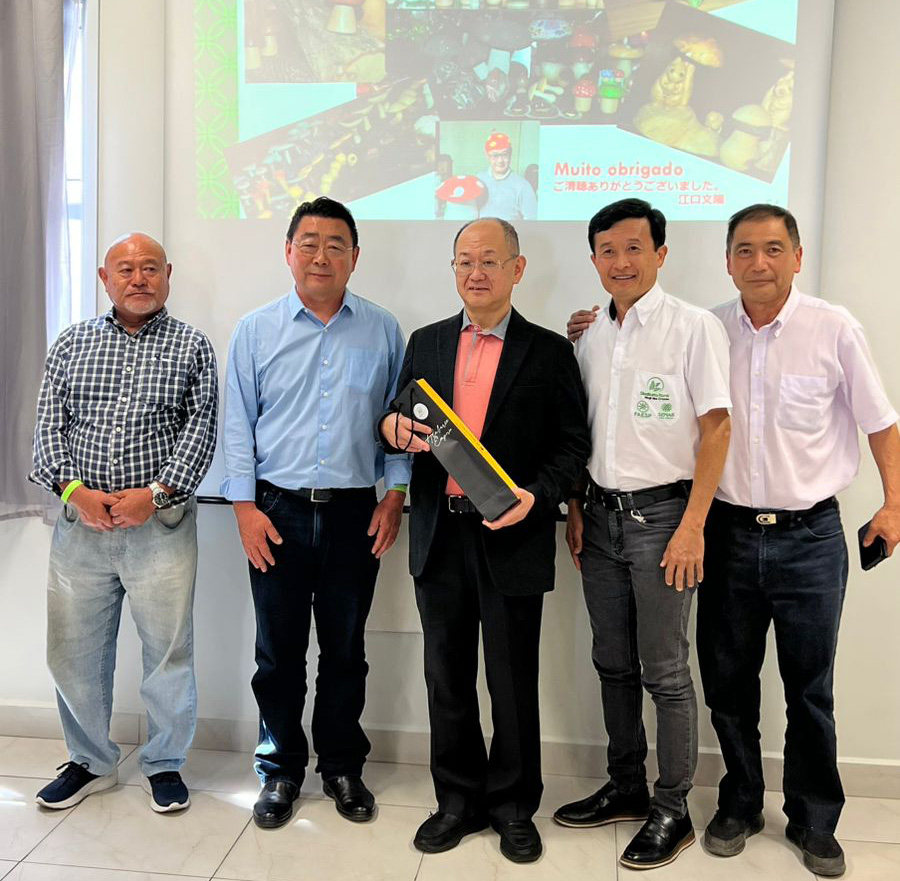 Palestra Fungicultura — Prof. Fumio Eguchi