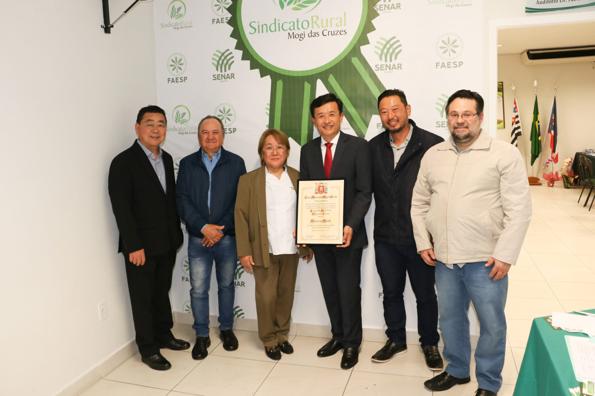 Honra ao Mérito — Sindicato Rural de Mogi das Cruzes