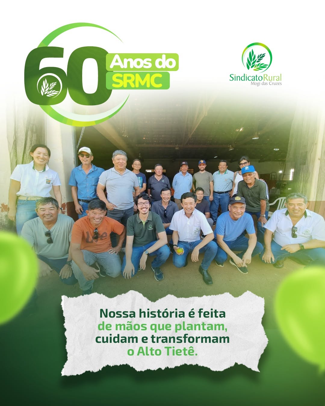 Sindicato Rural de Mogi das Cruzes completa 60 anos