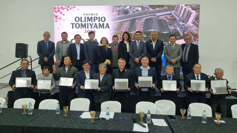 Presidente do SRMC participa da entrega do Prêmio Olímpio Osamu Tomiyama 2026